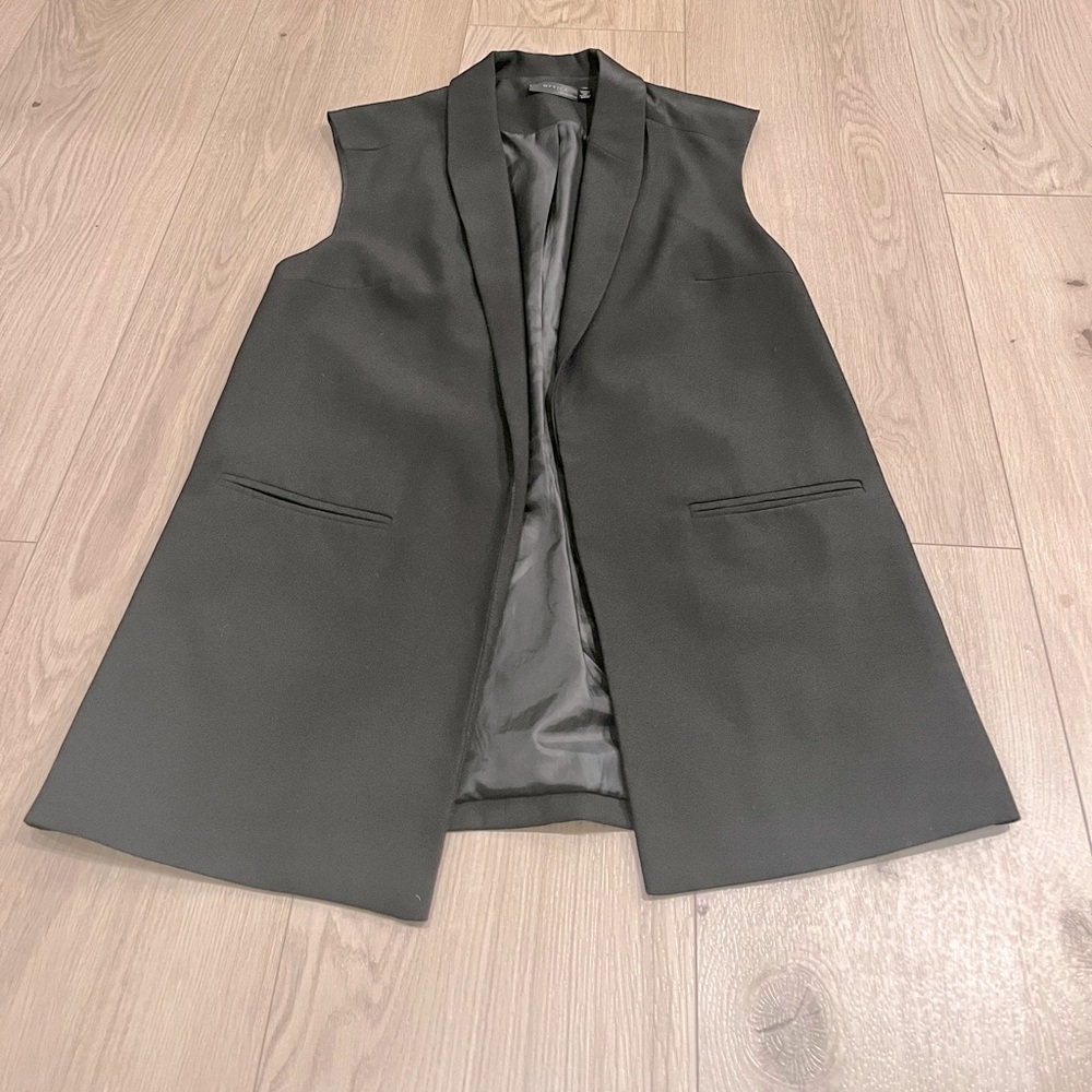 Black Office vest size S